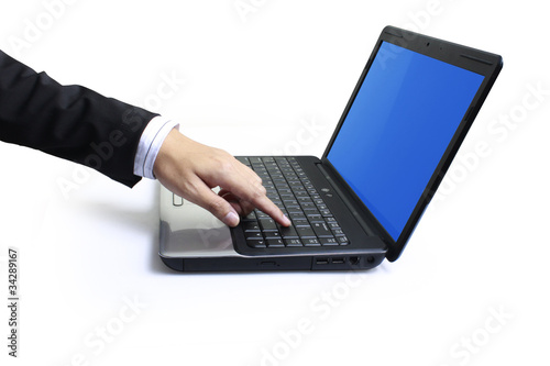 hands ands laptop