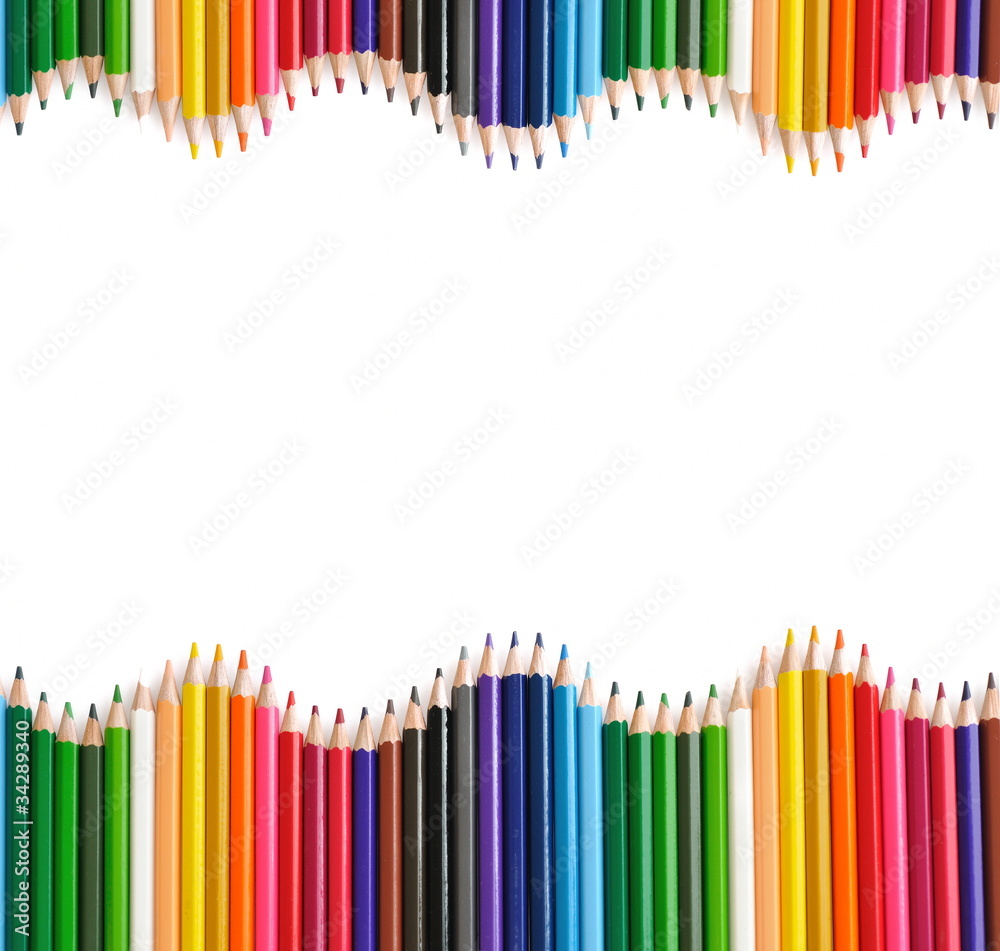 Fototapeta premium Crayons de couleur.