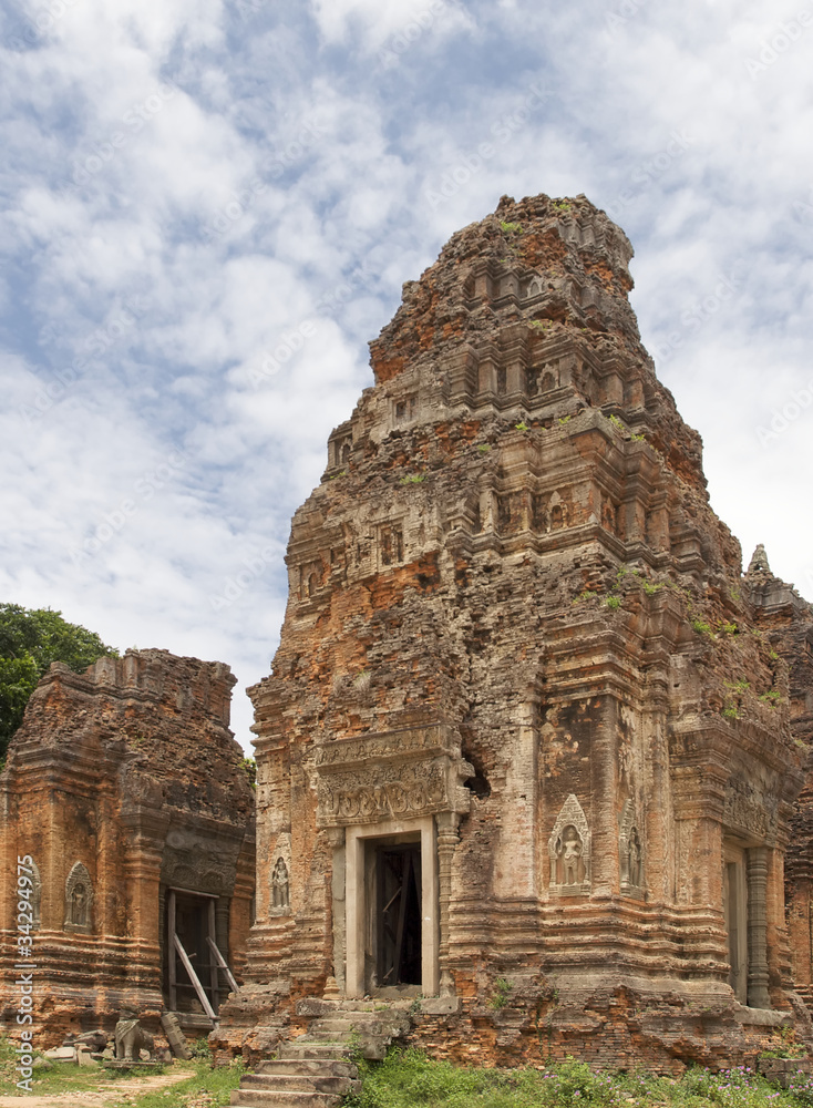 Bricks temple at Angkor