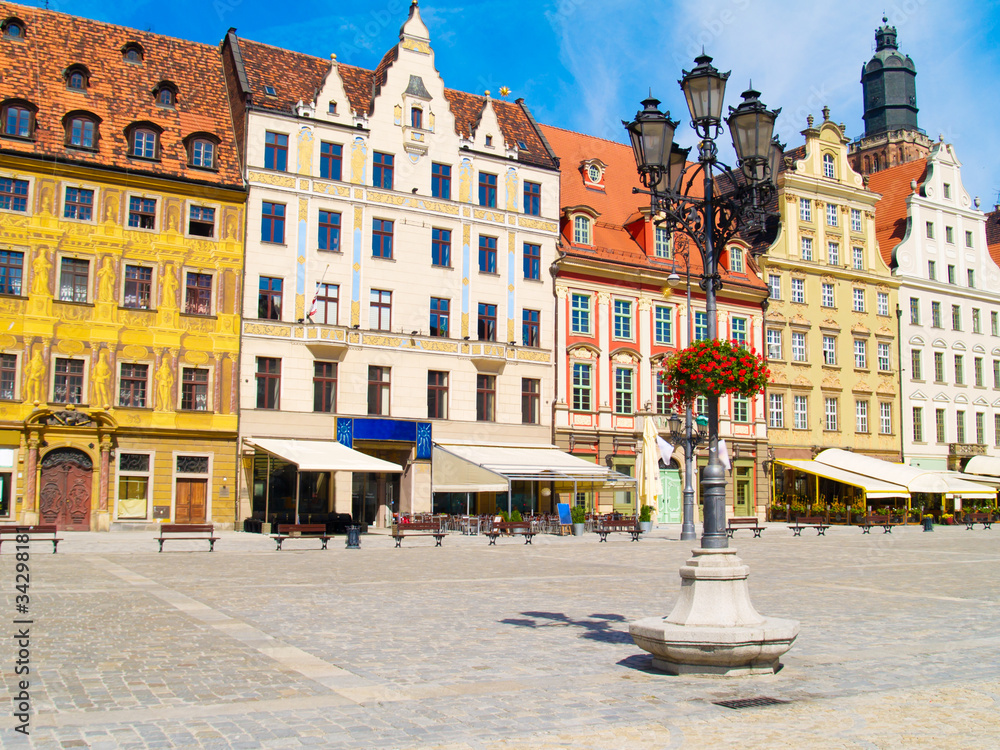 market square, Wroclaw, Poland