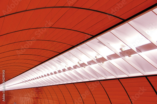 Fototapeta Naklejka Na Ścianę i Meble -  Lights on the ceiling