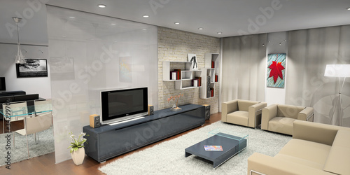 Bild auf Leinwand Living