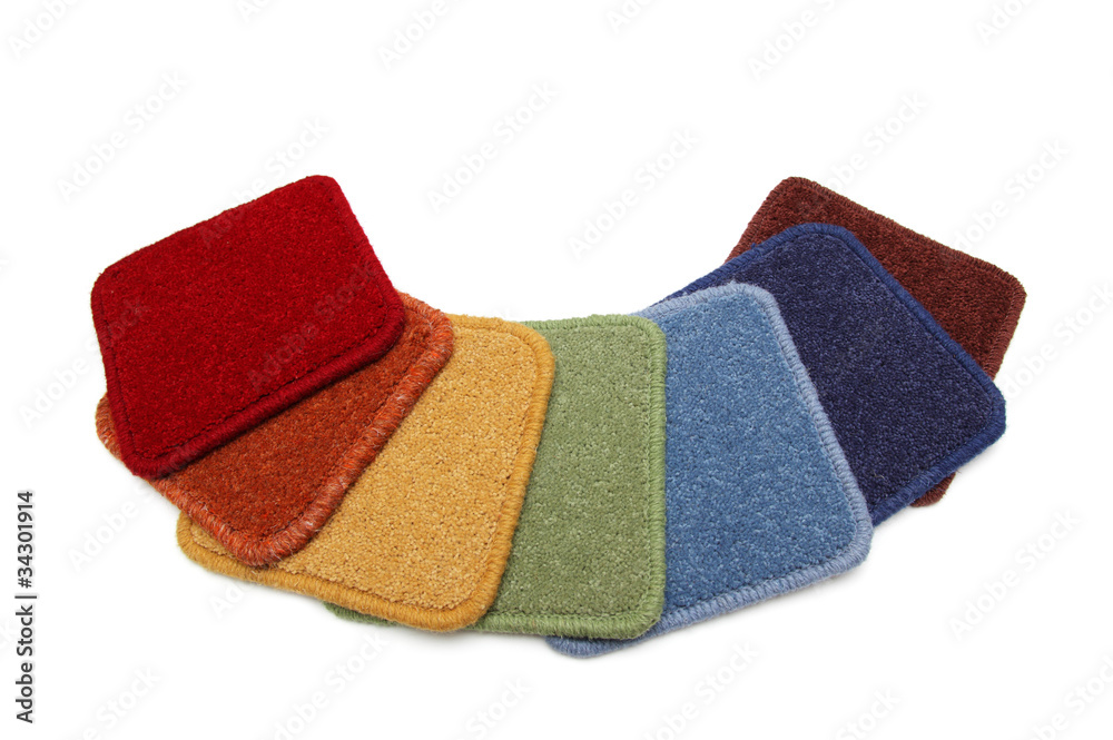 Samples of carpets Samples of carpets