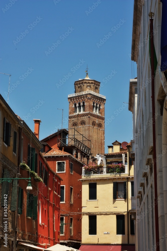 Obraz premium Venice, Venezia street