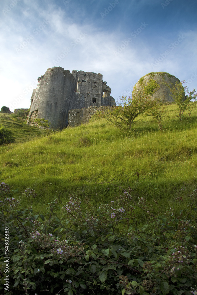 Dramatic Corfe castle