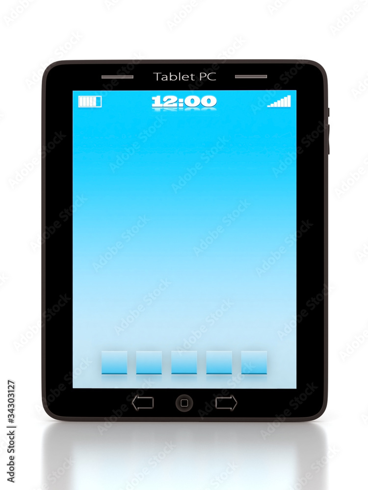 Image of computer technology on a white background isolated Image of computer technology on a white background isolated