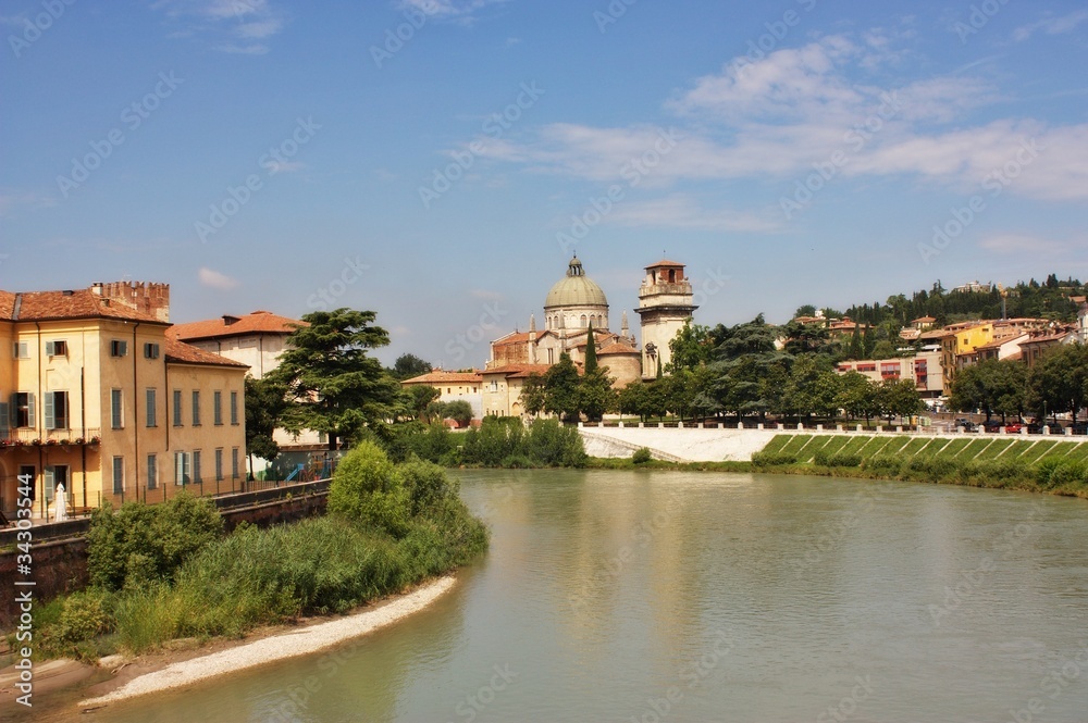 Verona Italy city view