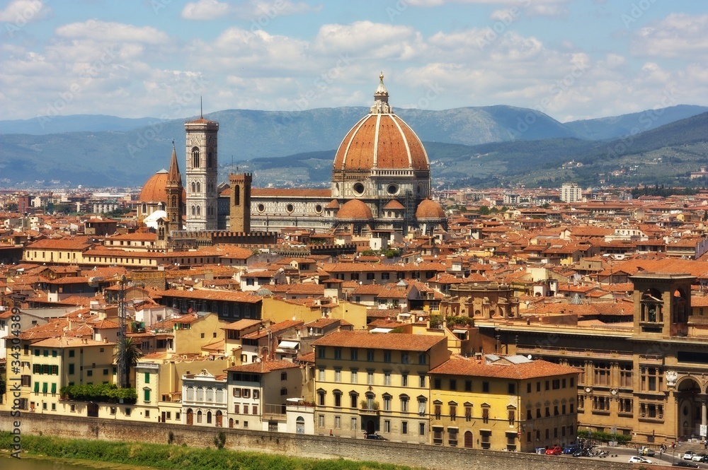 Fototapeta premium Florencia Italy city view