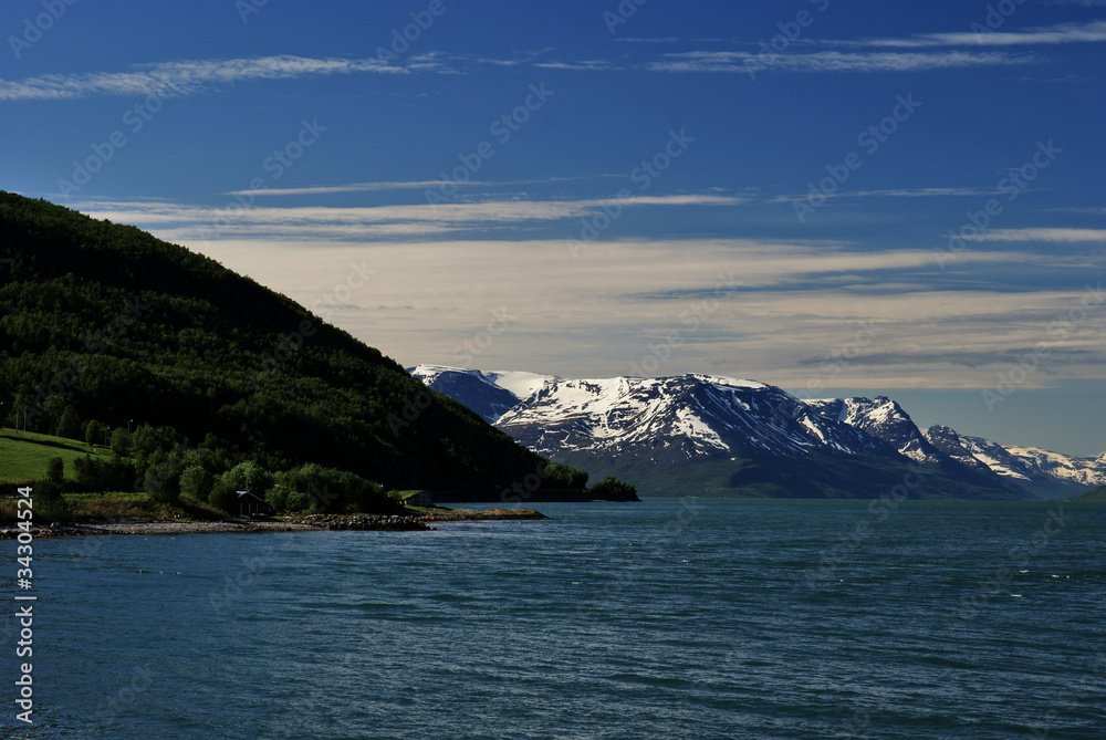 Panorama bei Tromso Panorama bei Tromso