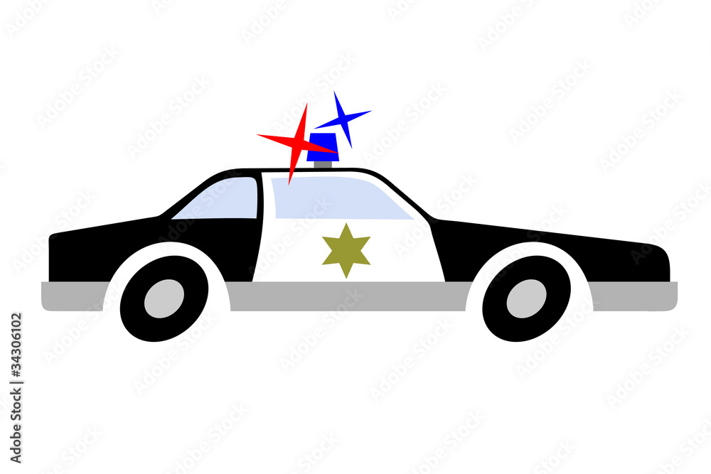 Coche policía Coche policía