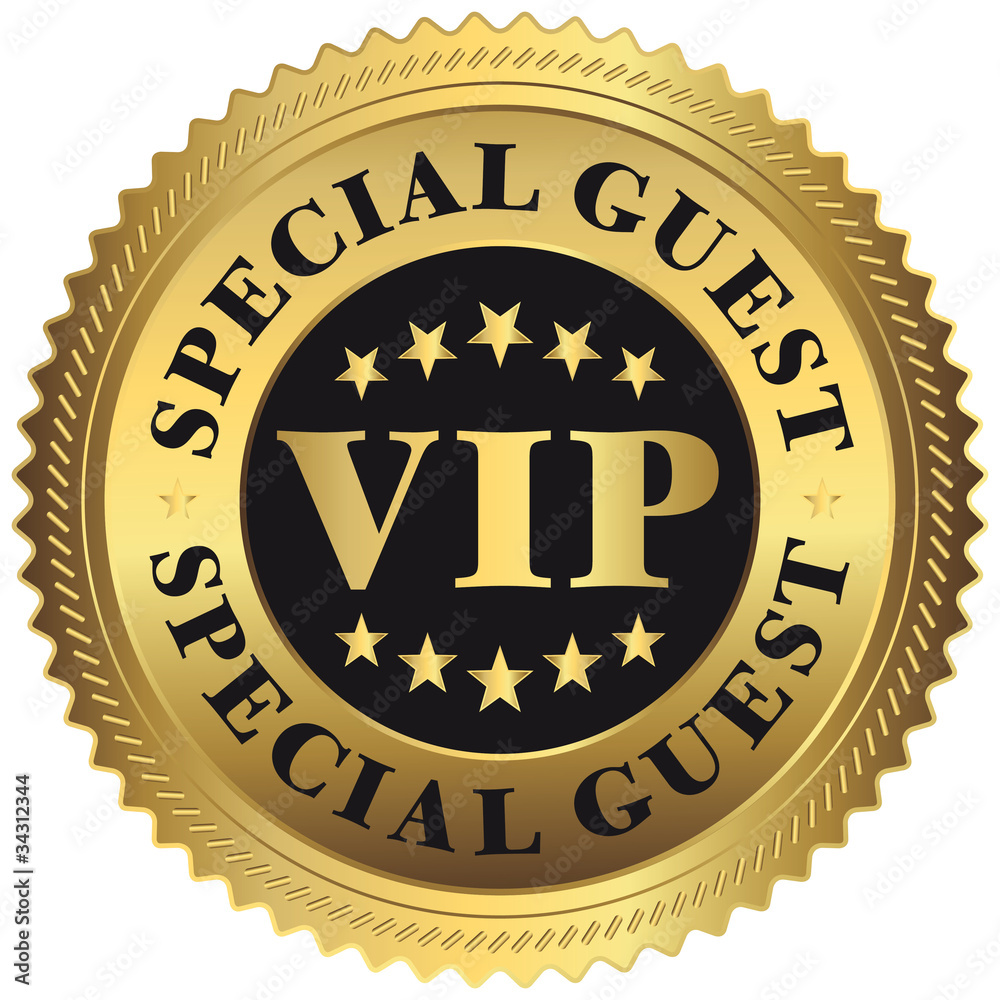 VIP - Special Guest Stock Illustration | Adobe Stock