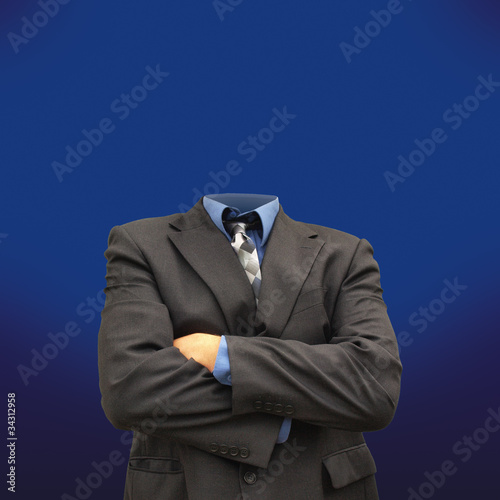 Headless businessman photo