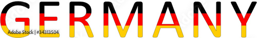 Schriftzug Germany
