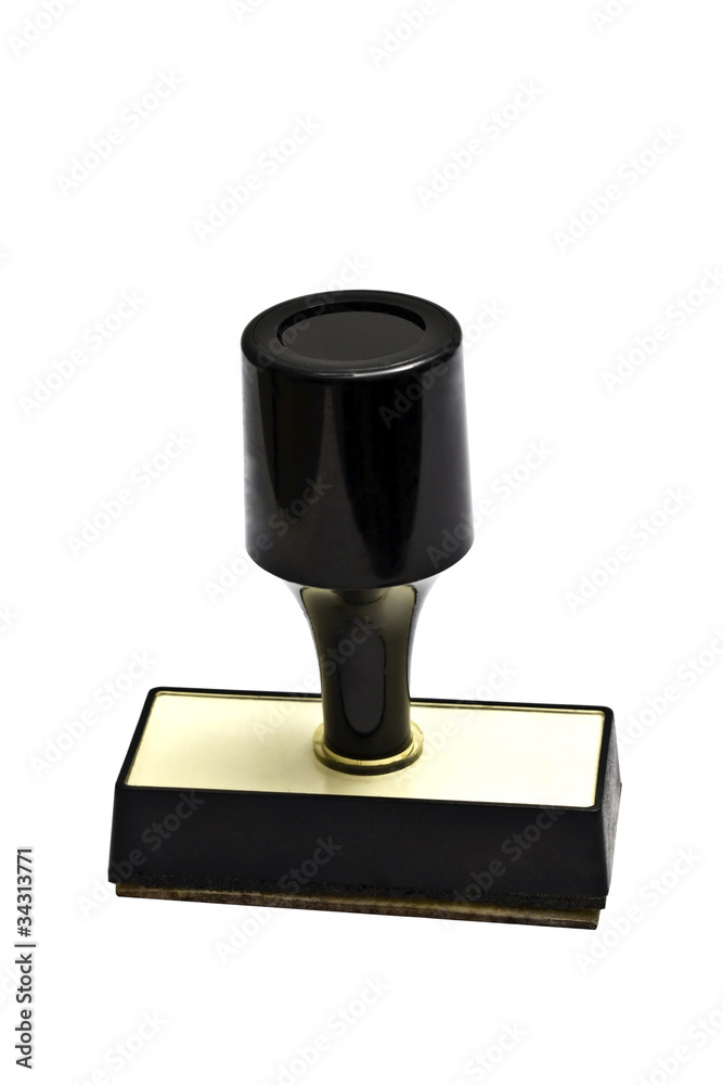 Black stamp Black stamp