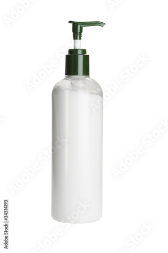 Bottle of moisturizer