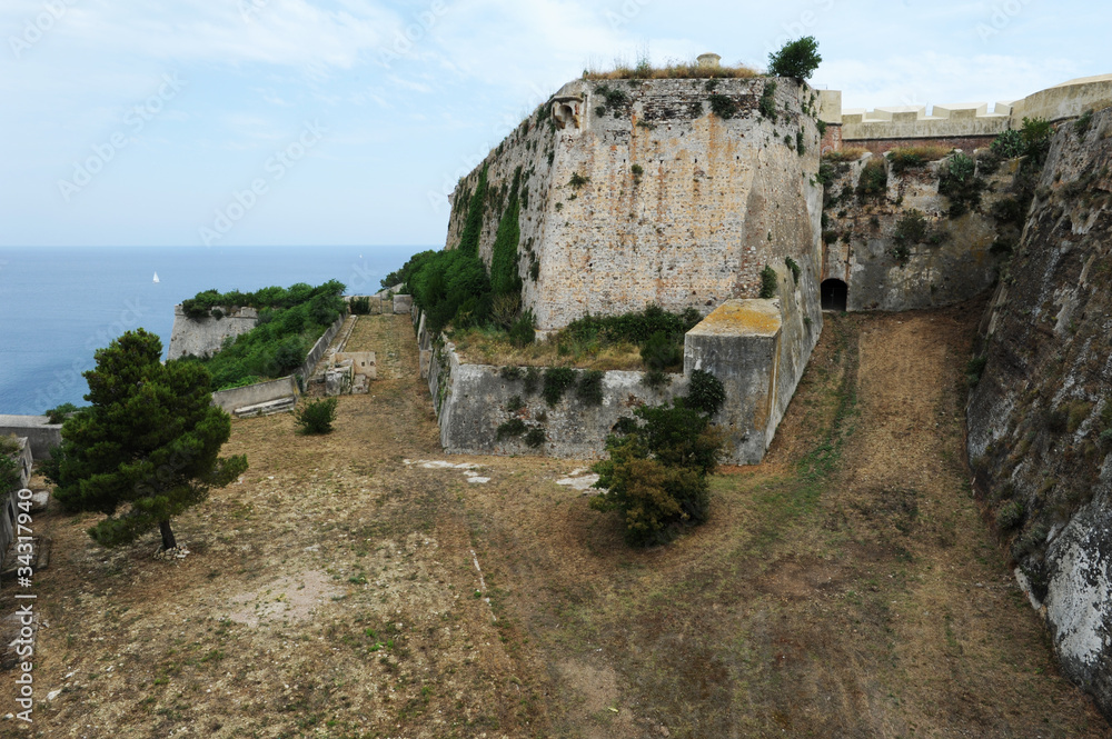 Fototapeta premium Fortezze Medicee di Portoferraio sull'isola d'Elba