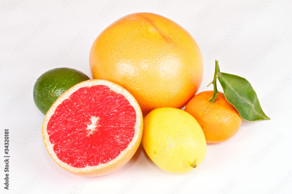 Fresh juicy grapefruits Fresh juicy grapefruits