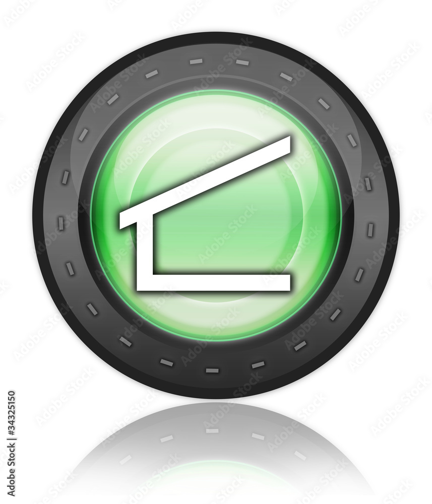 Green Industrial Style Icon Green Industrial Style Icon