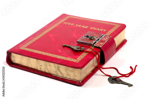 Antique Diary Book