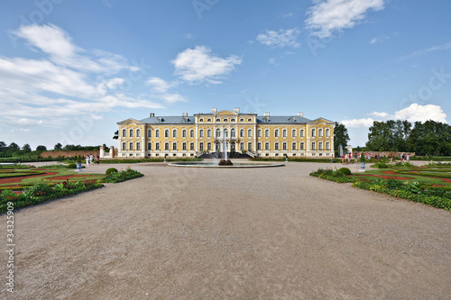 Lettonie - Chateau de Rundale photo