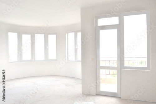 Empty unfinished room