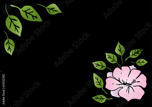 Hintergrund Blume