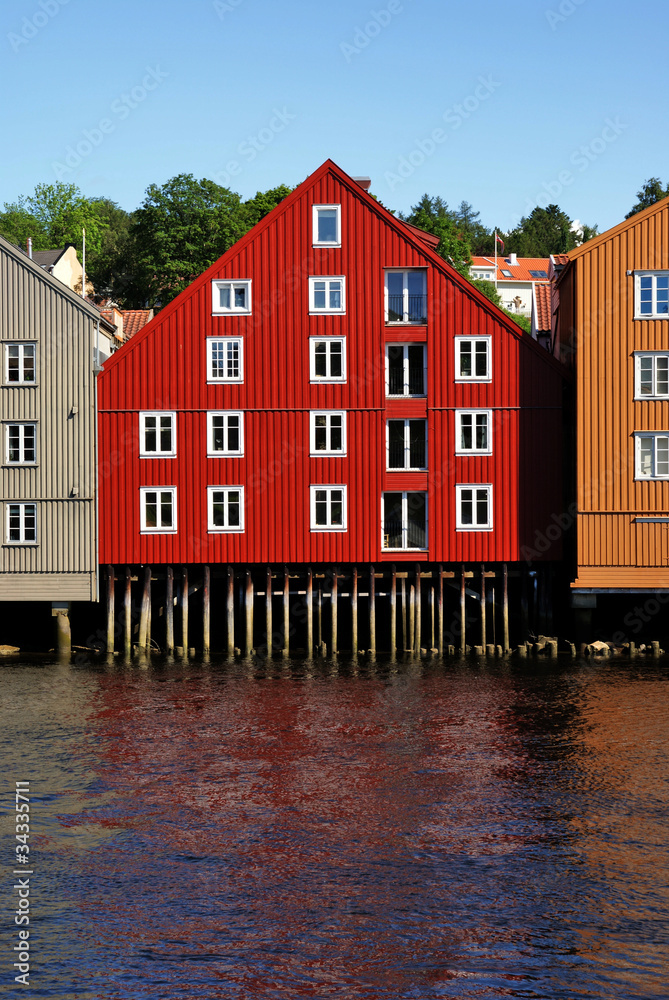 Naklejka premium Trondheim