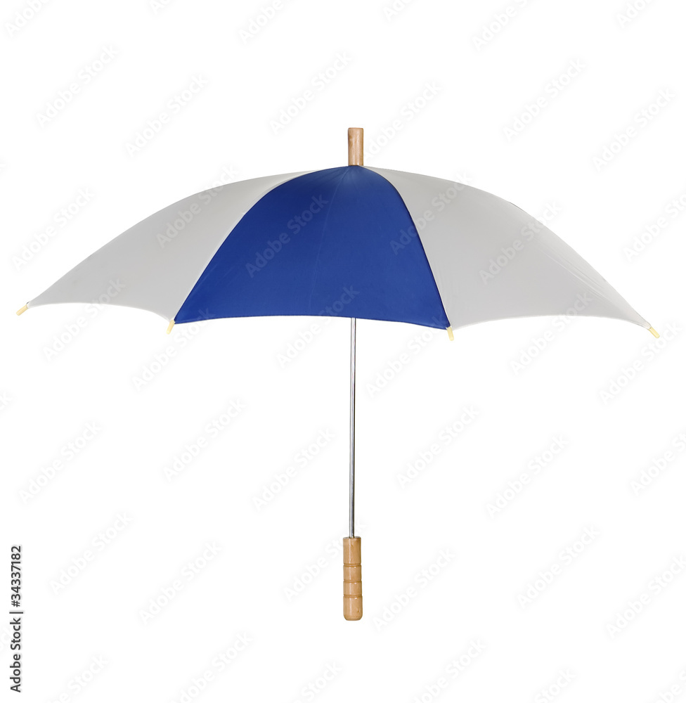 Umbrella on white background