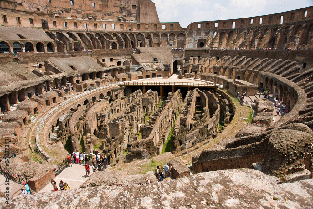 Inside Colosseo