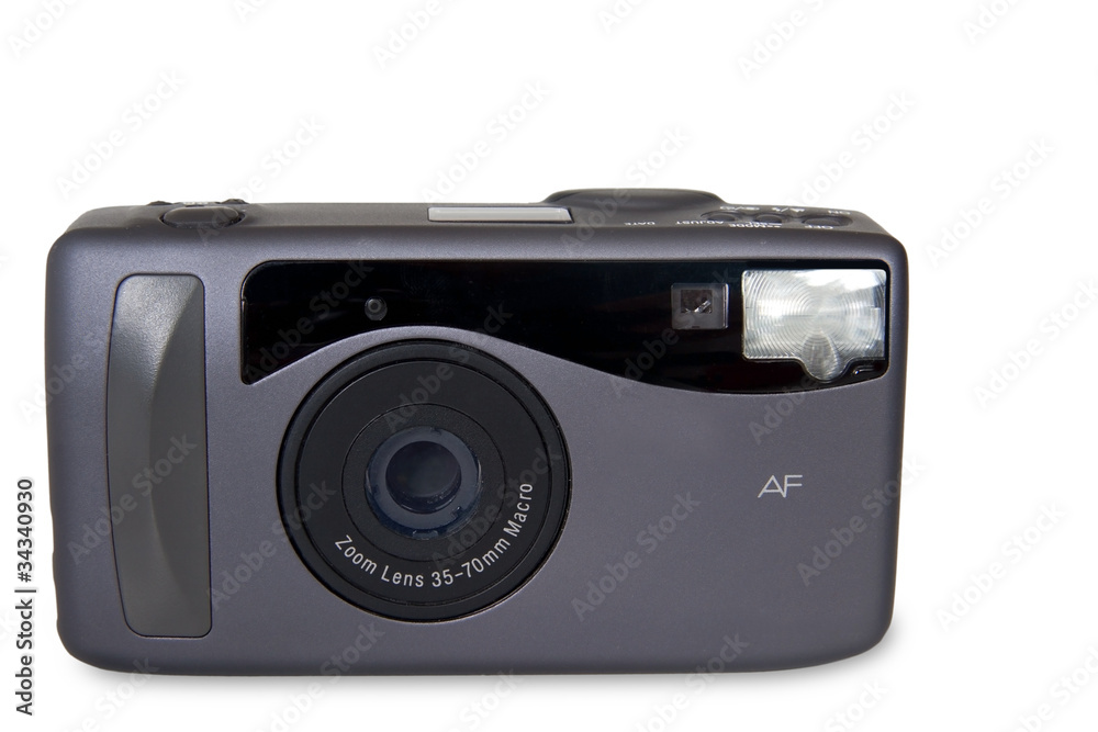 simple old film camera not digital