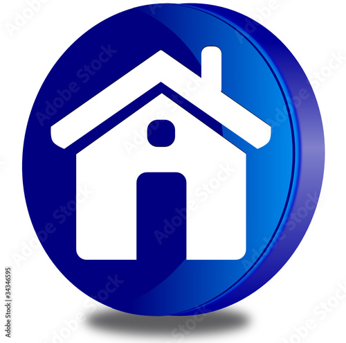 Home glossy icon