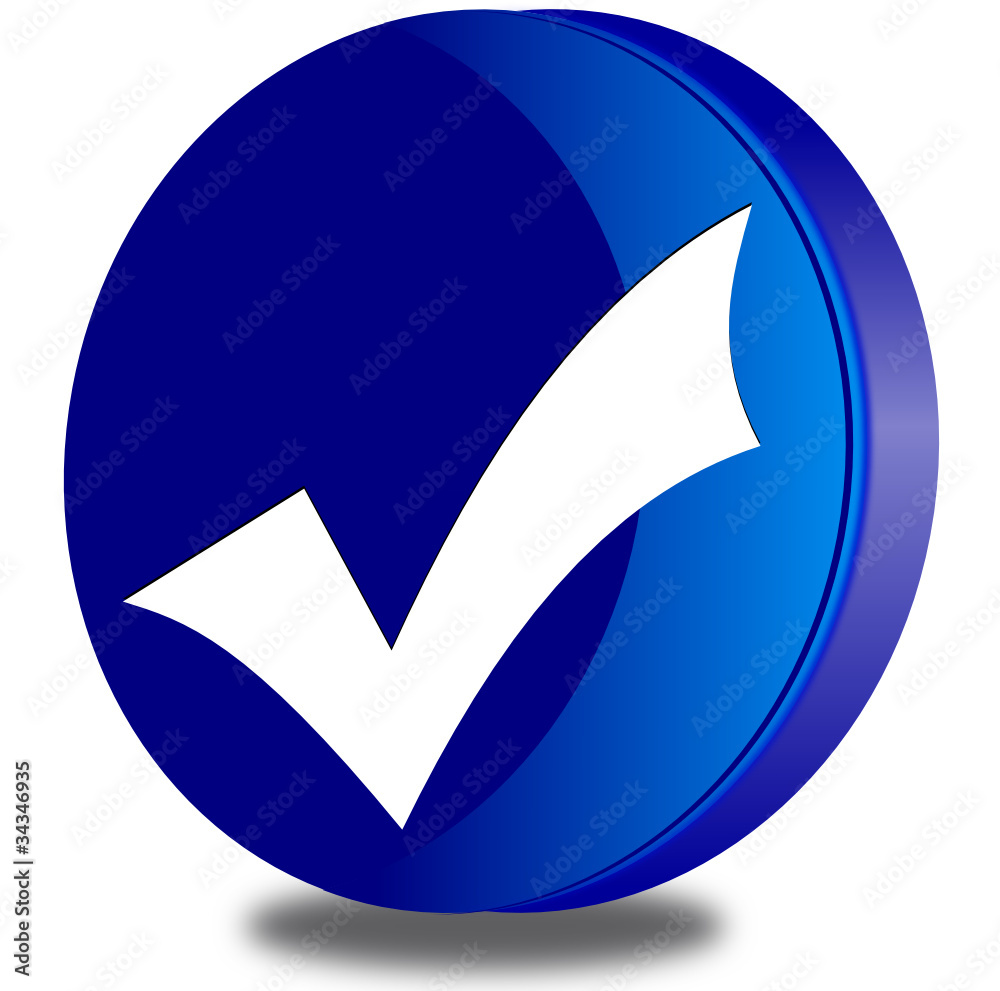 Validation glossy icon Validation glossy icon