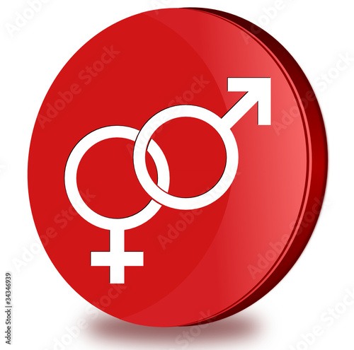 Couple glossy icon