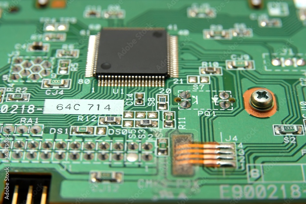 Detail of electronic component Detail of electronic component