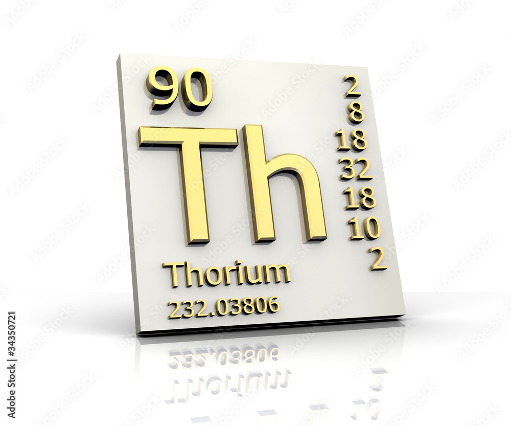 Thorium form Periodic Table of Elements Thorium form Periodic Table of Elements