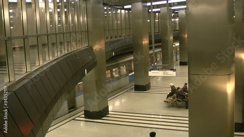subway station interior