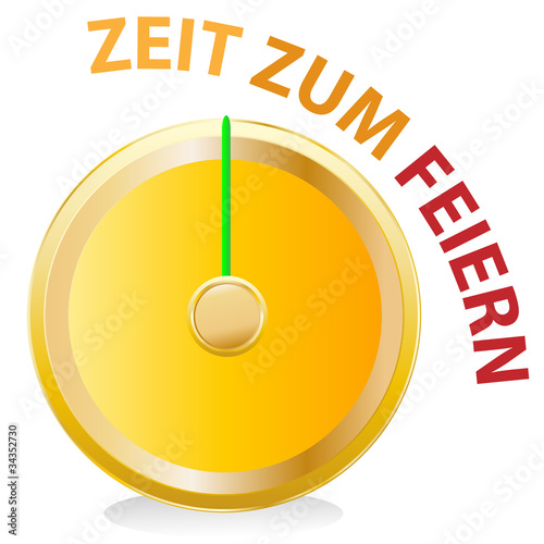 uhr - zeit zum feiern