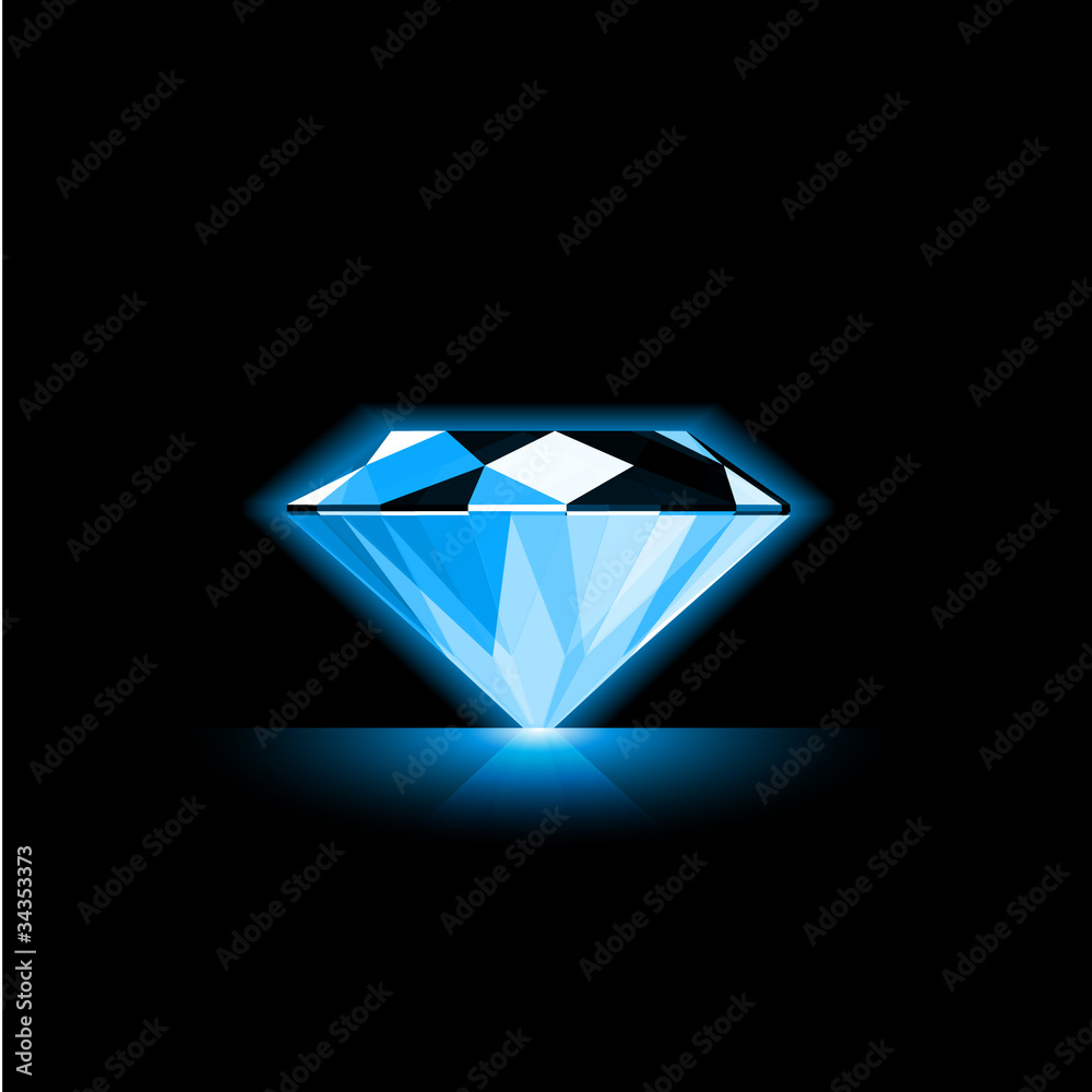 Fototapeta premium Vector Diamond