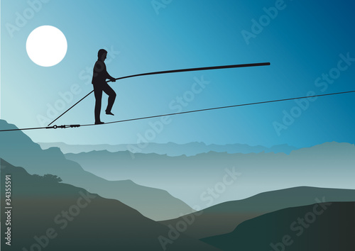 Funambule_Silhouette