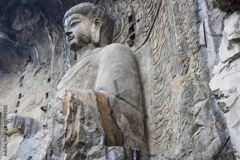 closeup of a Buddha