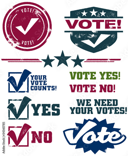 Election/Voting Stamps