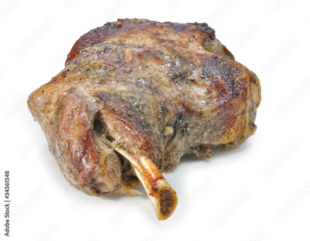 Cordero asado. Cordero asado.