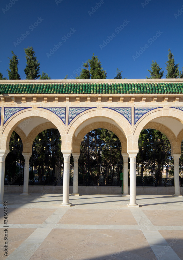 mausoleum in Monastir, Tunisia