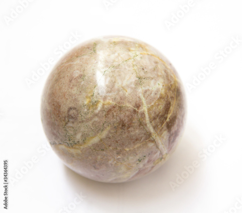 Sphere from a natural stone