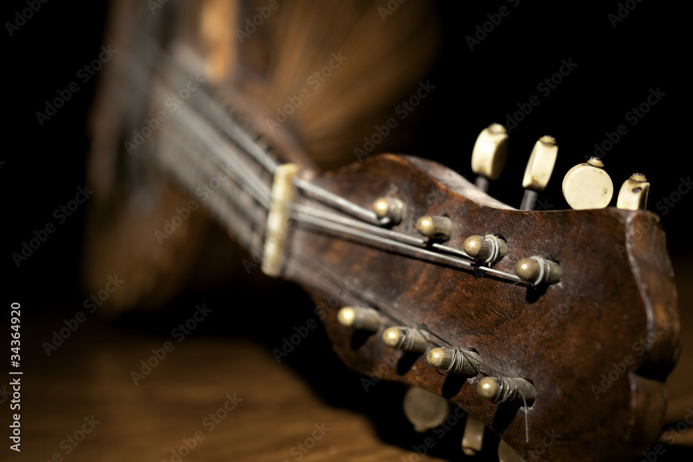 Fototapeta premium Closeup of mandolin