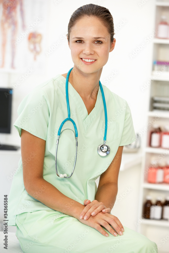 Young hospital doctor Young hospital doctor