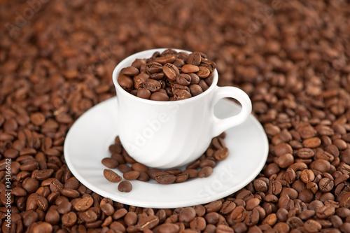 cup of coffee beans