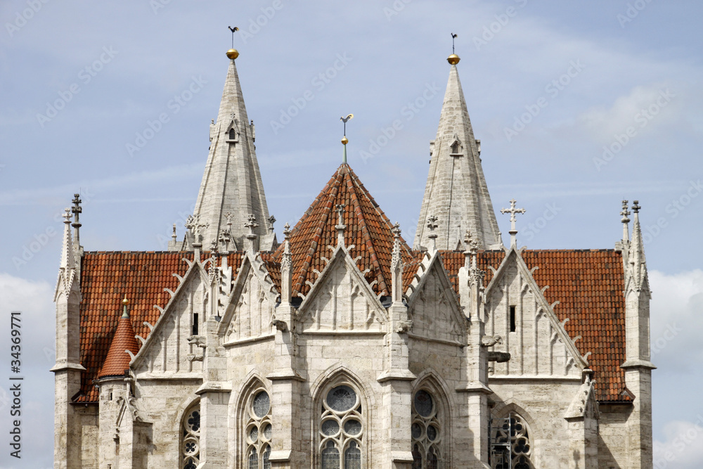 Fototapeta premium Divi-Blasii-Kirche in Mühlhausen (Thüringen)