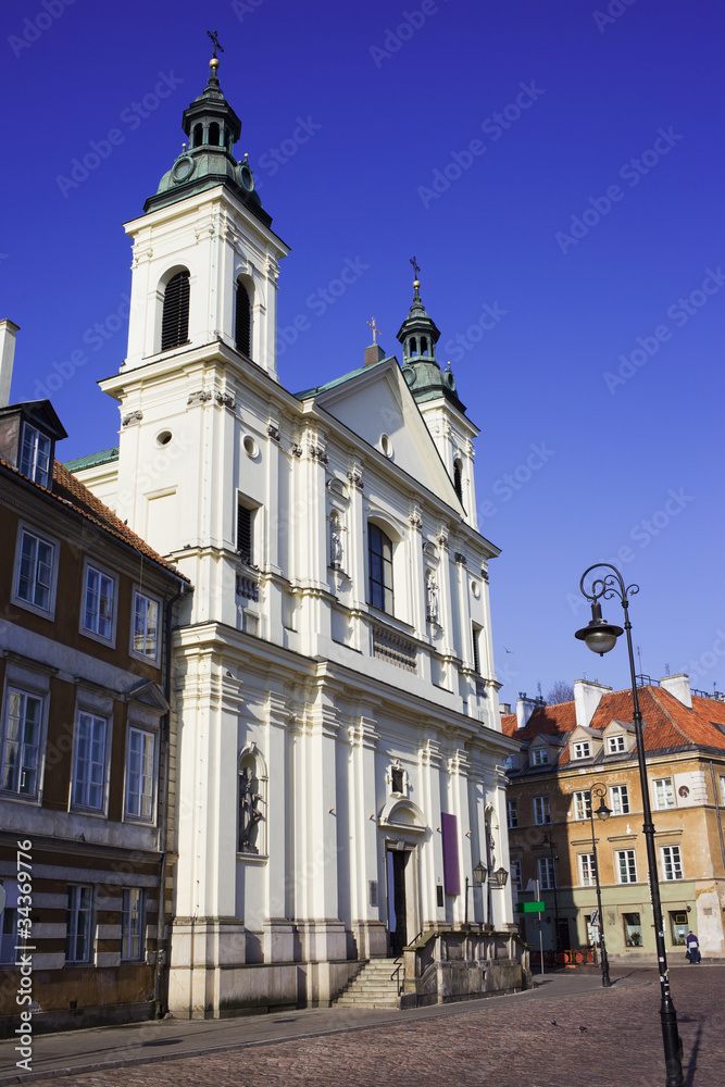 Obraz premium Church of the Holy Spirit in Warsaw