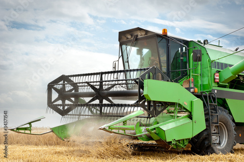 combine harvester